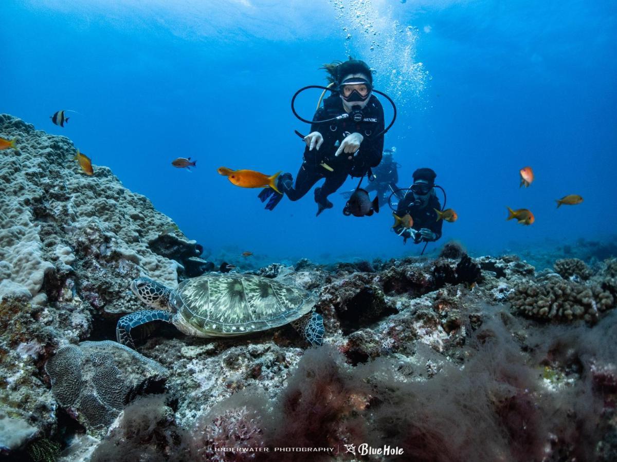 藍洞潛水blue Hole Dive Center Bed & Breakfast Heng-ch'un Eksteriør bilde