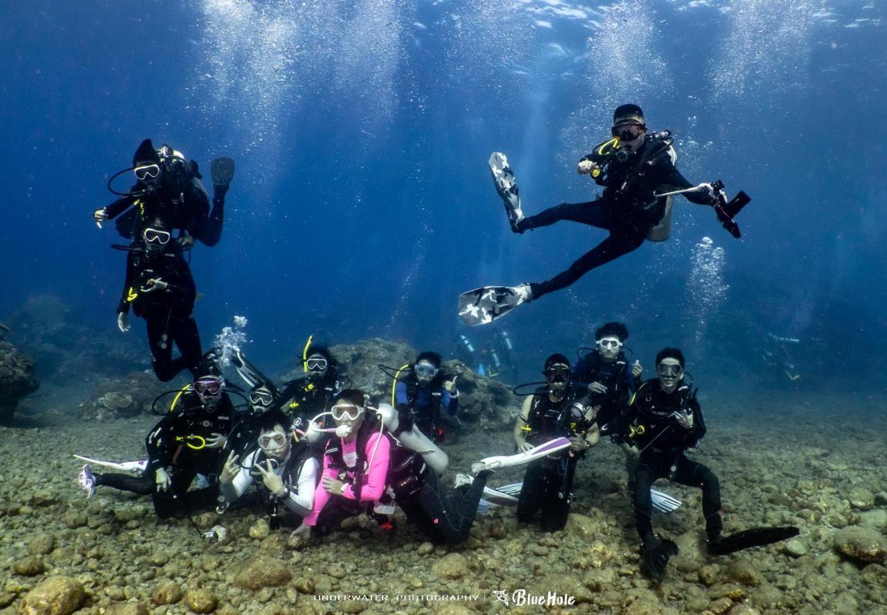 藍洞潛水blue Hole Dive Center Bed & Breakfast Heng-ch'un Eksteriør bilde